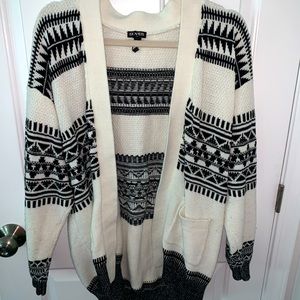 Black and white Cardigan